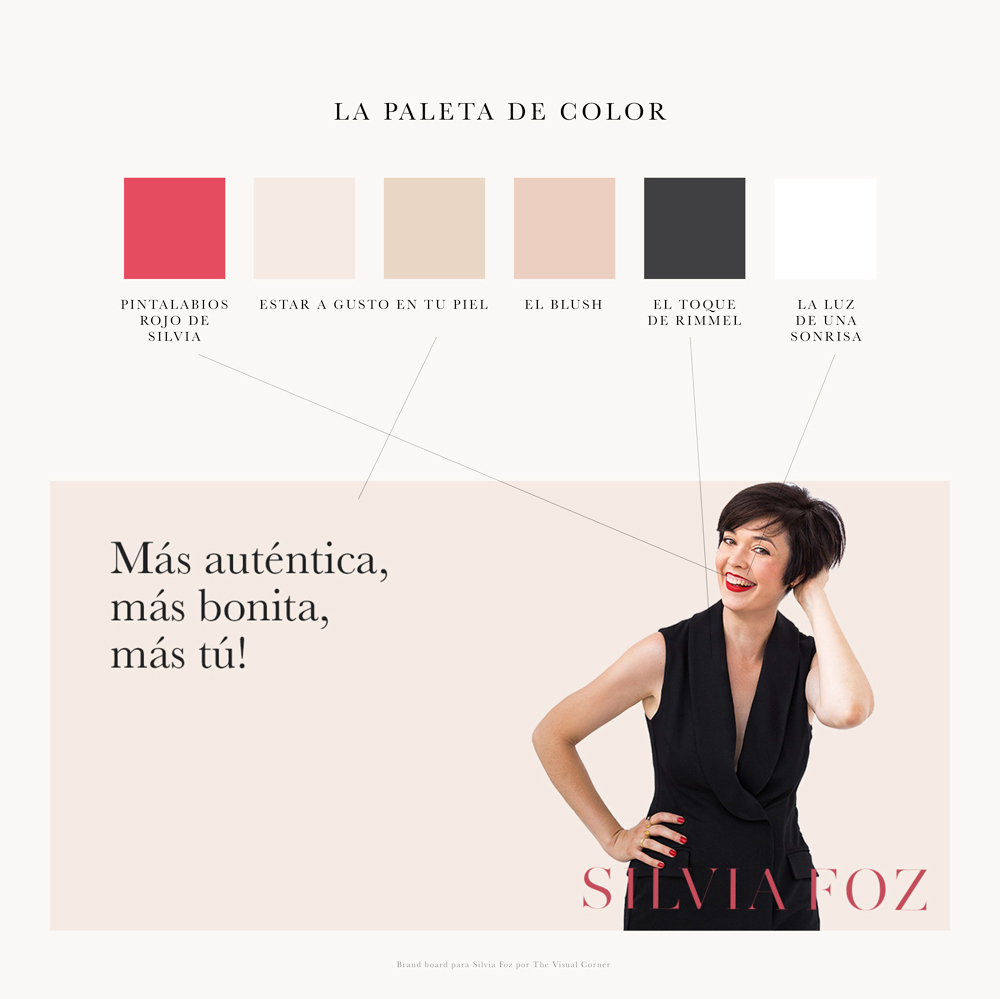 Branding para Silvia Foz por The Visual Corner